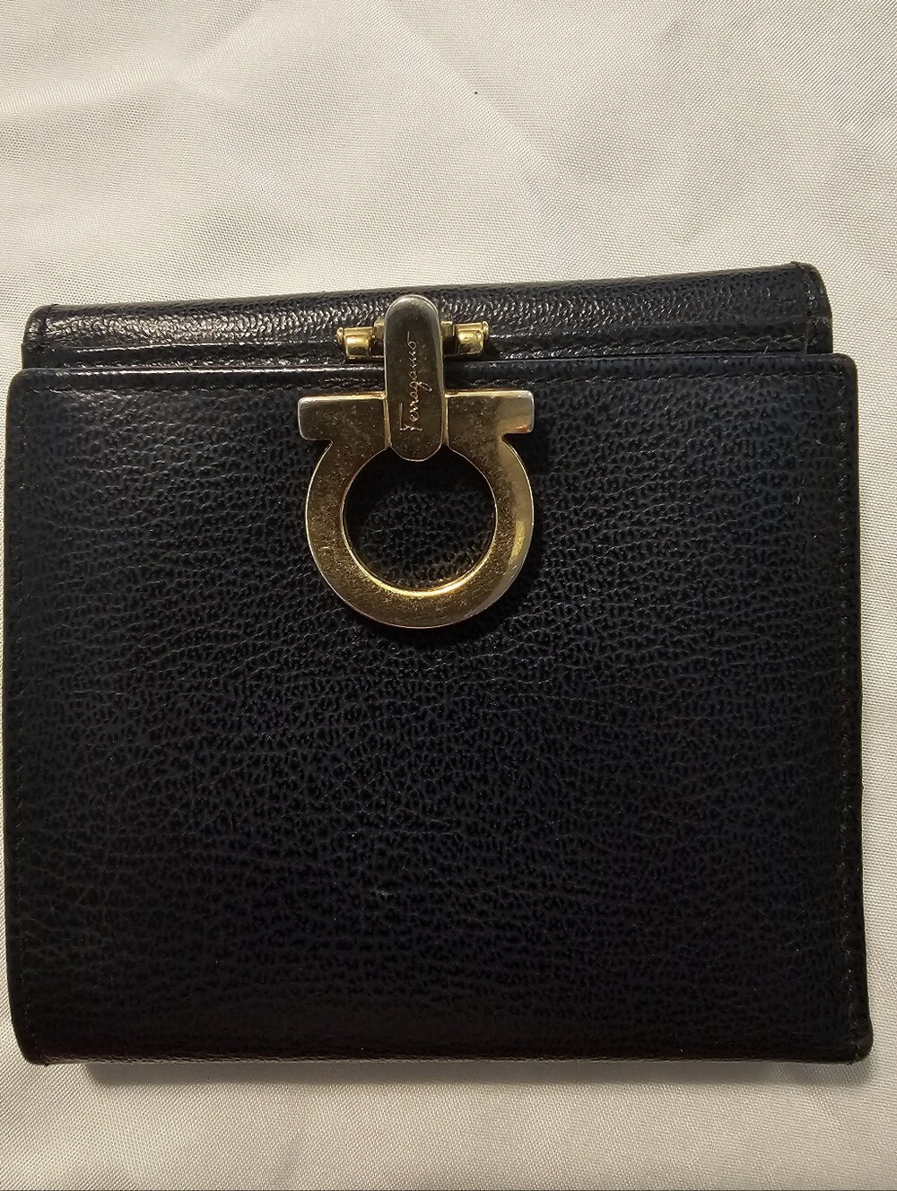 Salvatore Ferragamo Gancini Bifold Wallet